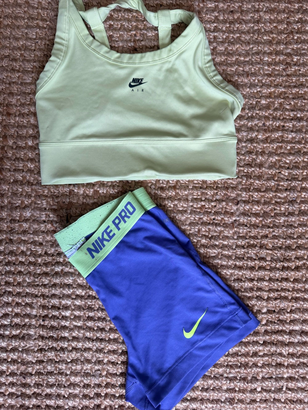 Nike Sports Bra + Shorts! XS